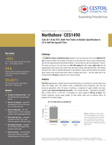 Small first-page preview of the Northshore CES1490 bunker-fuel case study report