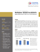 Small first-page preview of the Northshore GCD2673 and GCD2676 case study report